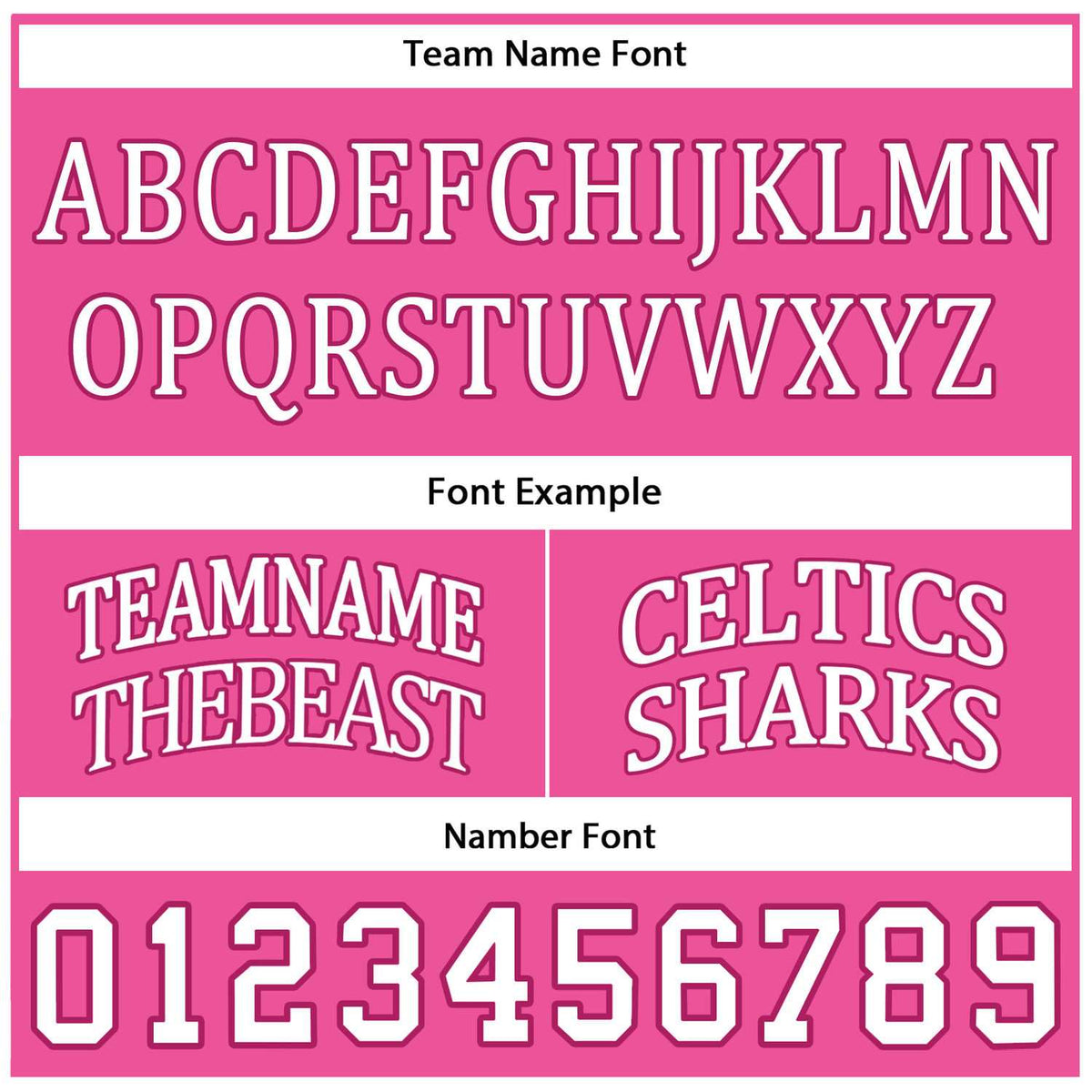 Custom Reversible Pink White Basketball Uniform Set | Team Name & Number - Vosoli