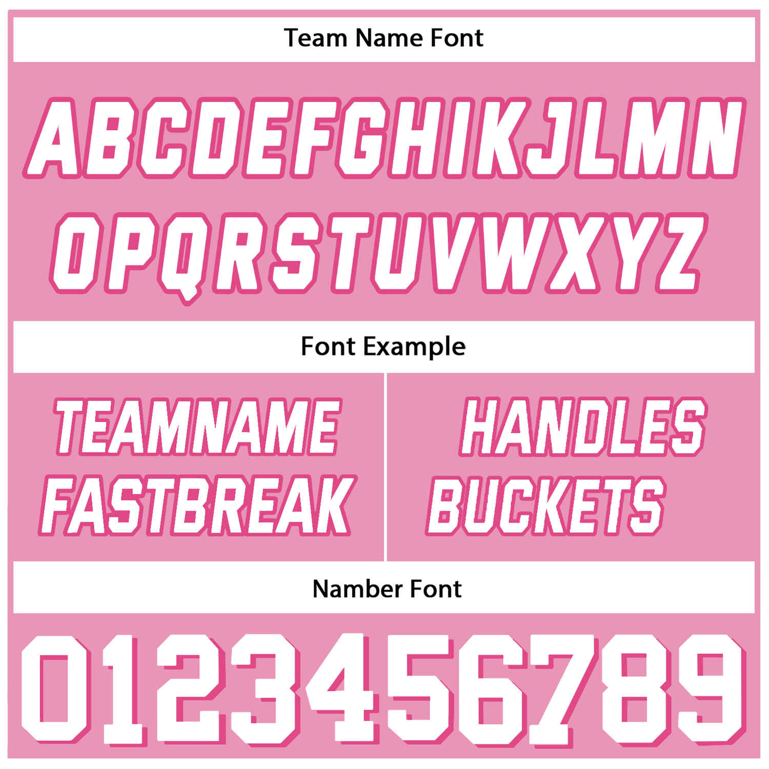 Custom Reversible Pink White Basketball Uniform Set | Team & Player Name - Vosoli