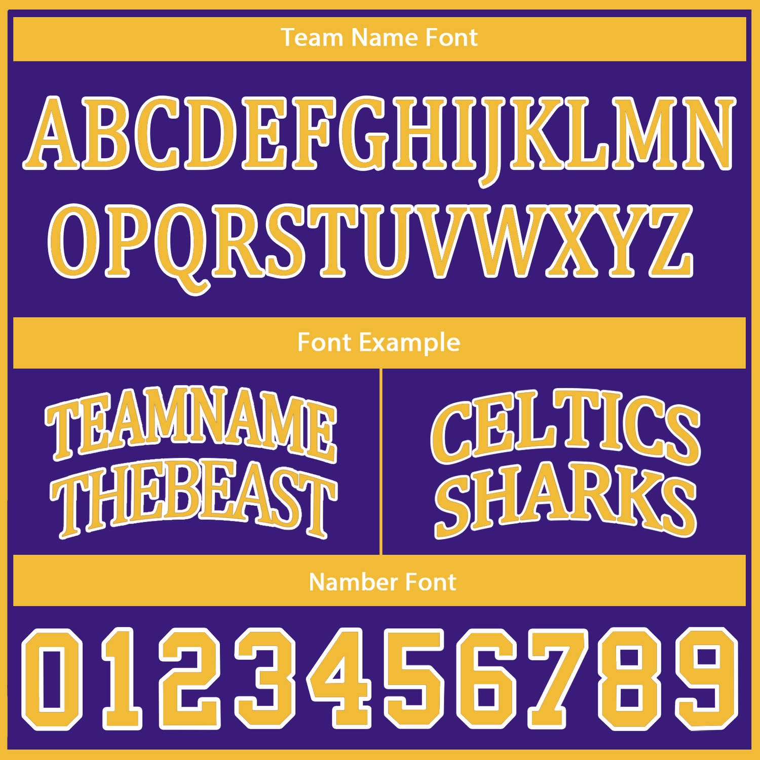 Custom Reversible Purple & Gold Basketball Uniform Set | Personalized Team Name & Number - Vosoli
