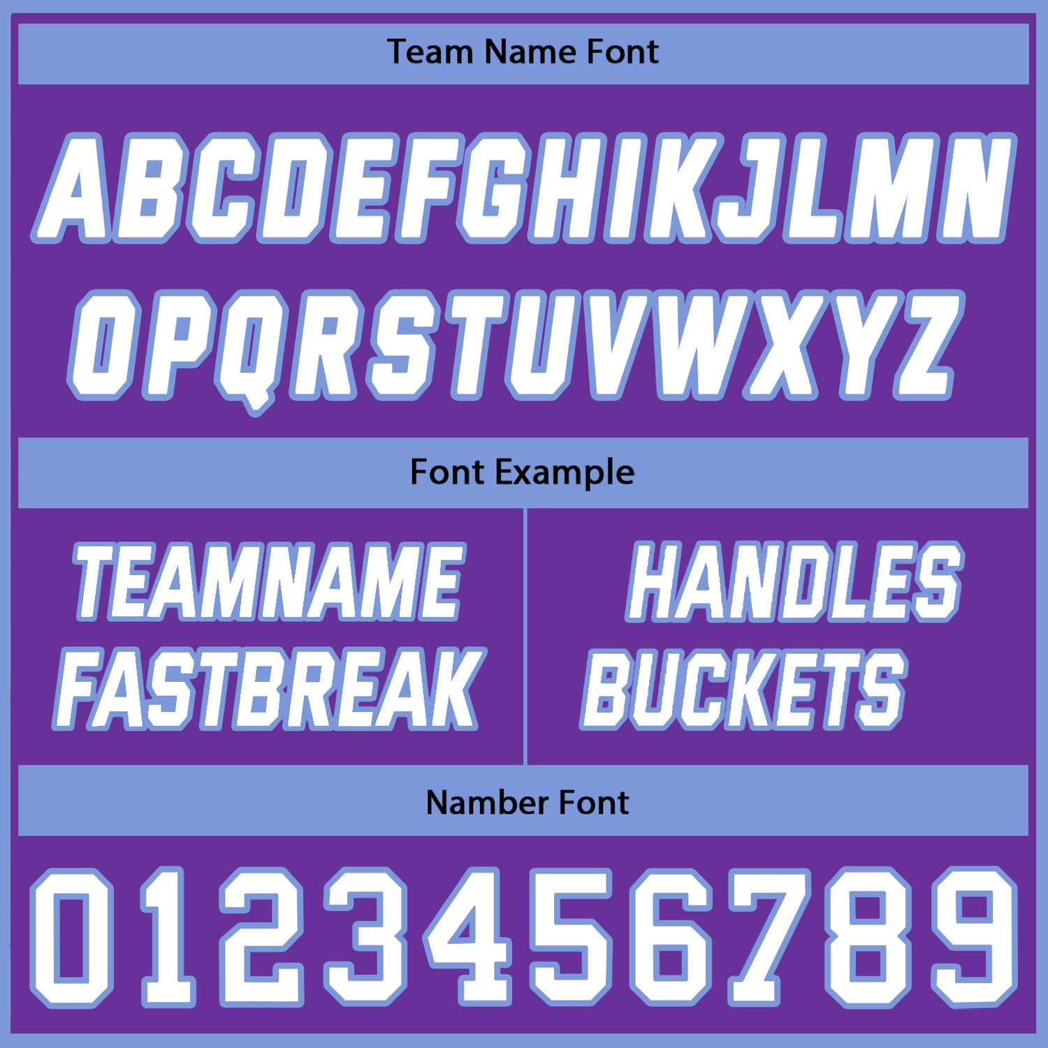 Custom Reversible Purple Light Blue Basketball Jersey & Shorts Set | Personalized Team Kit | Vosoli