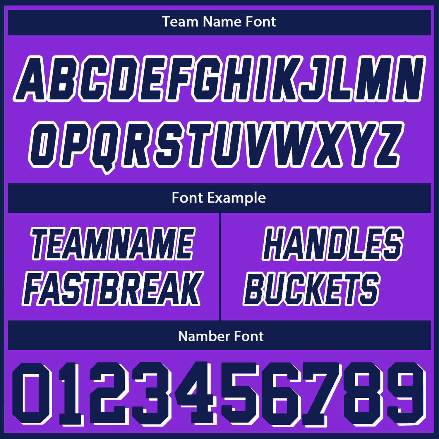 Custom Reversible Purple Navy Basketball Uniform Set | Team & Player Name - Vosoli