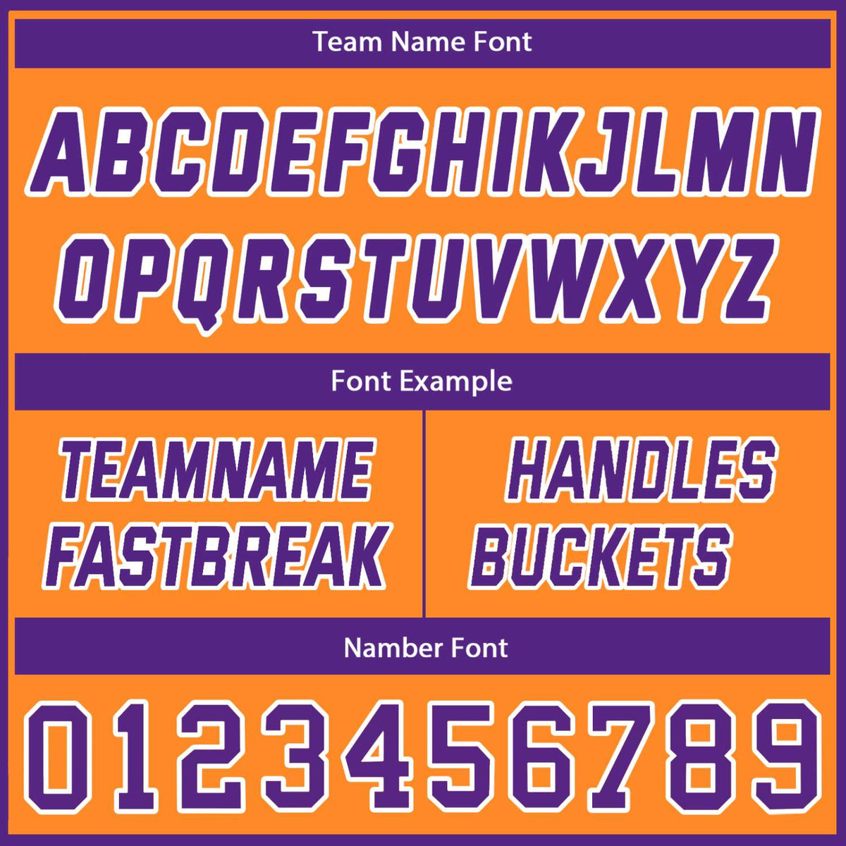Custom Reversible Purple & Orange Basketball Jersey | Personalized Team Jersey | Vosoli