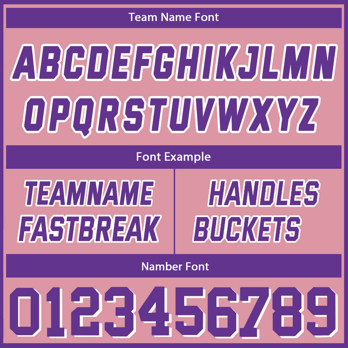 Custom Reversible Purple Pink Basketball Uniform Set | Team & Player Name - Vosoli