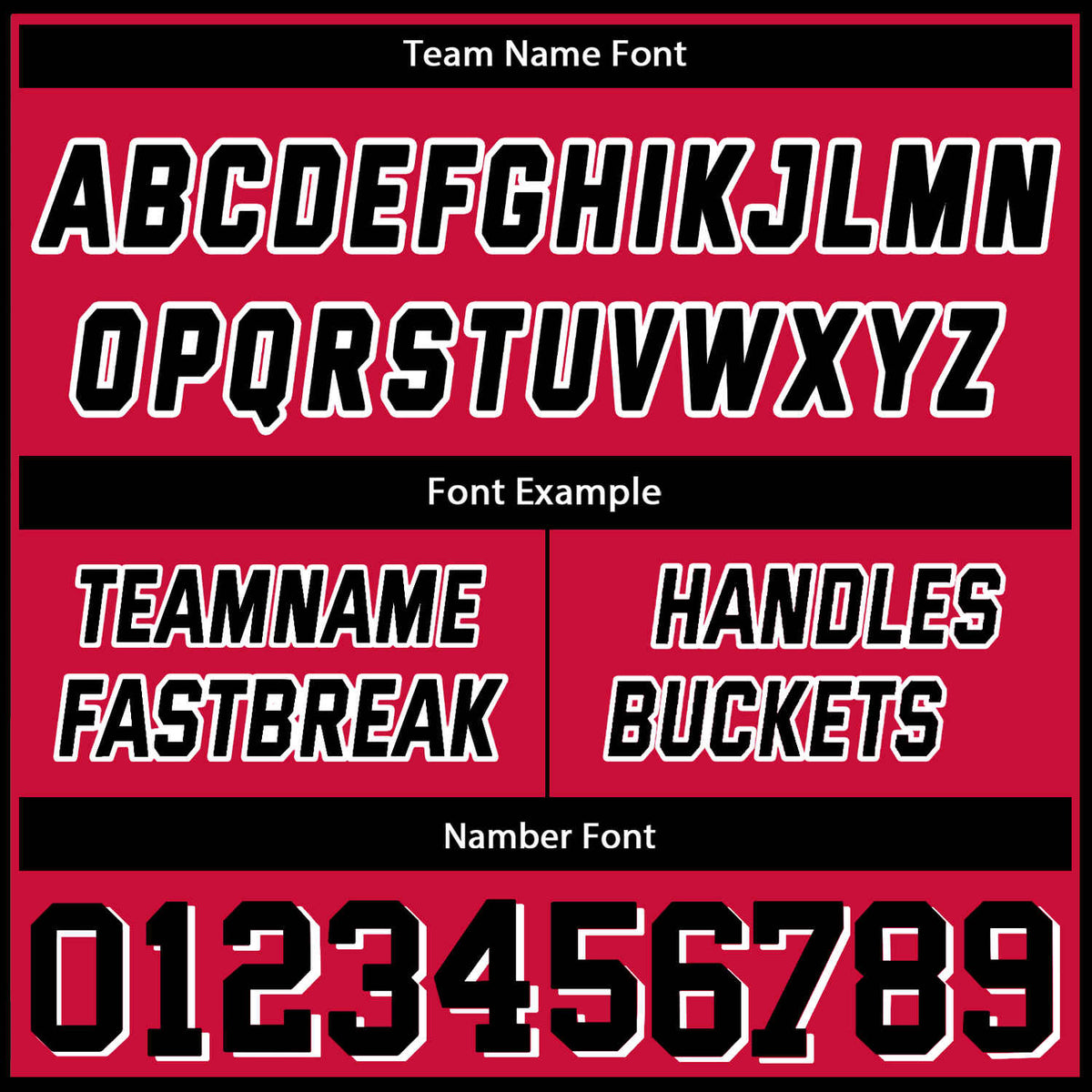 Custom Reversible Red Black Basketball Uniform Set | Team & Player Name - Vosoli