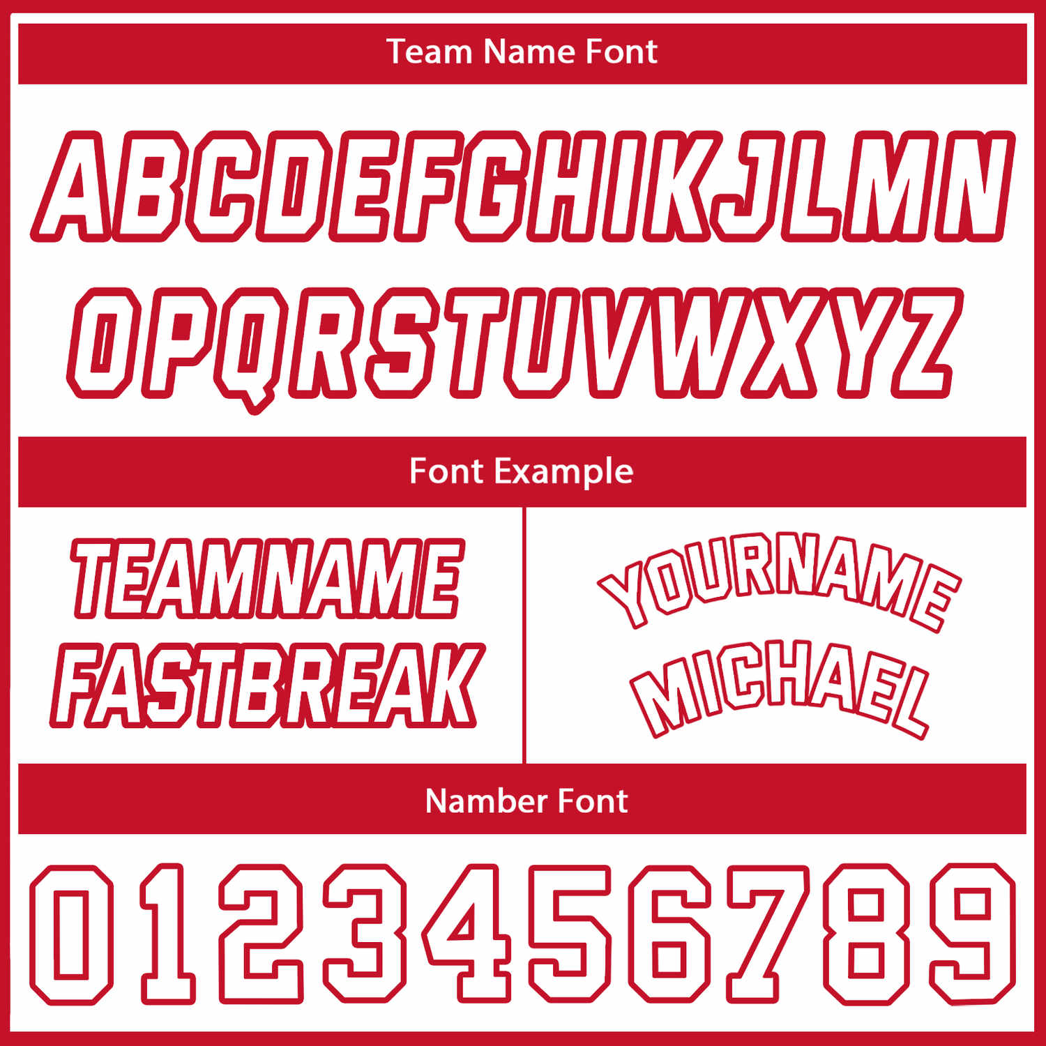 Custom Reversible Red & White Basketball Jersey | Personalized Team Name & Number - Vosoli