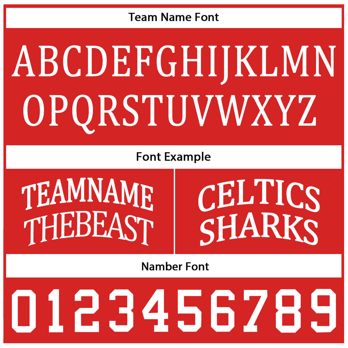 Custom Reversible Red White Basketball Uniform Set | Team Name & Number - Vosoli