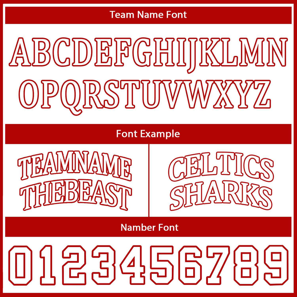 Custom Reversible Red White Basketball Uniform Set | Team Name & Number - Vosoli