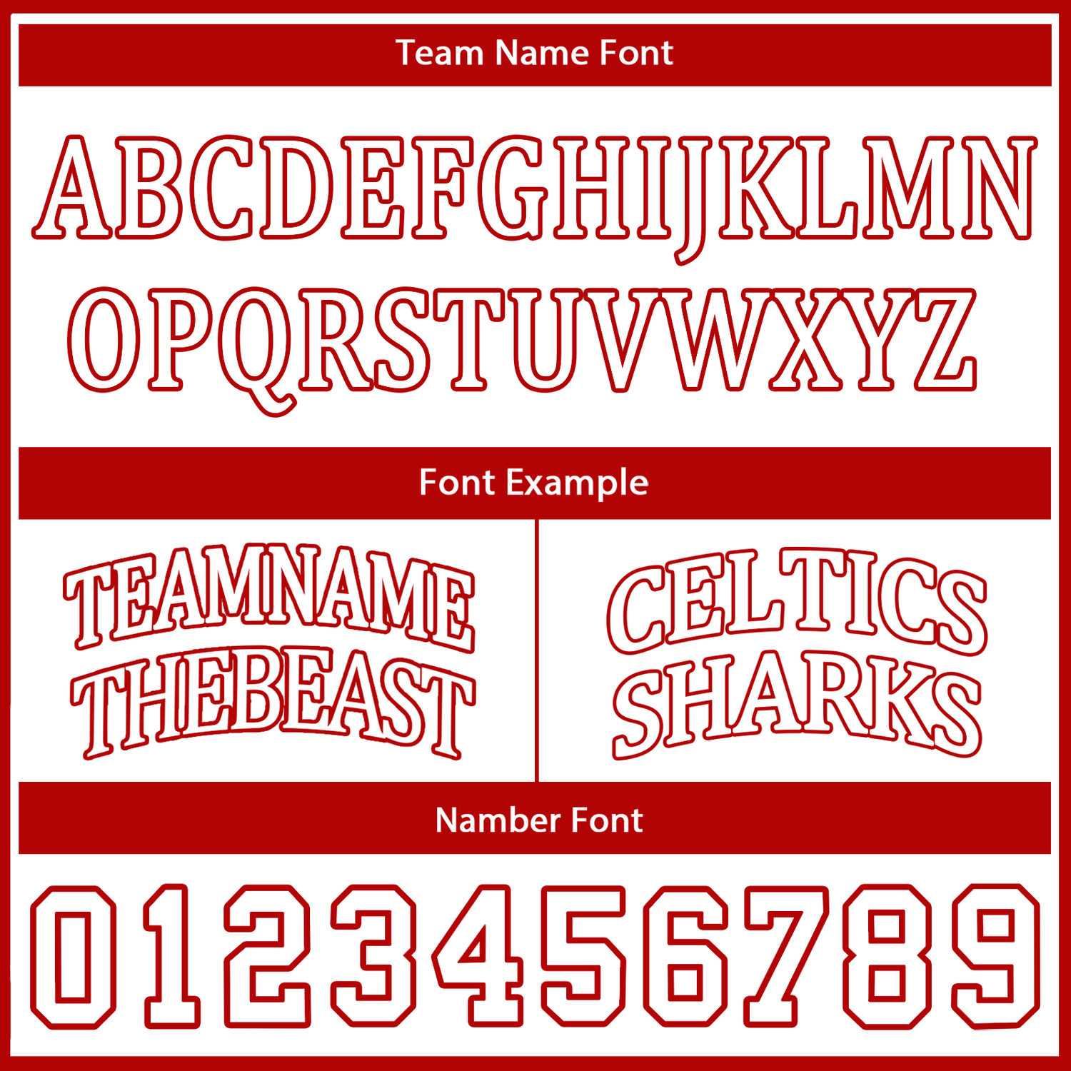 Custom Reversible Red White Basketball Uniform Set | Team Name & Number - Vosoli