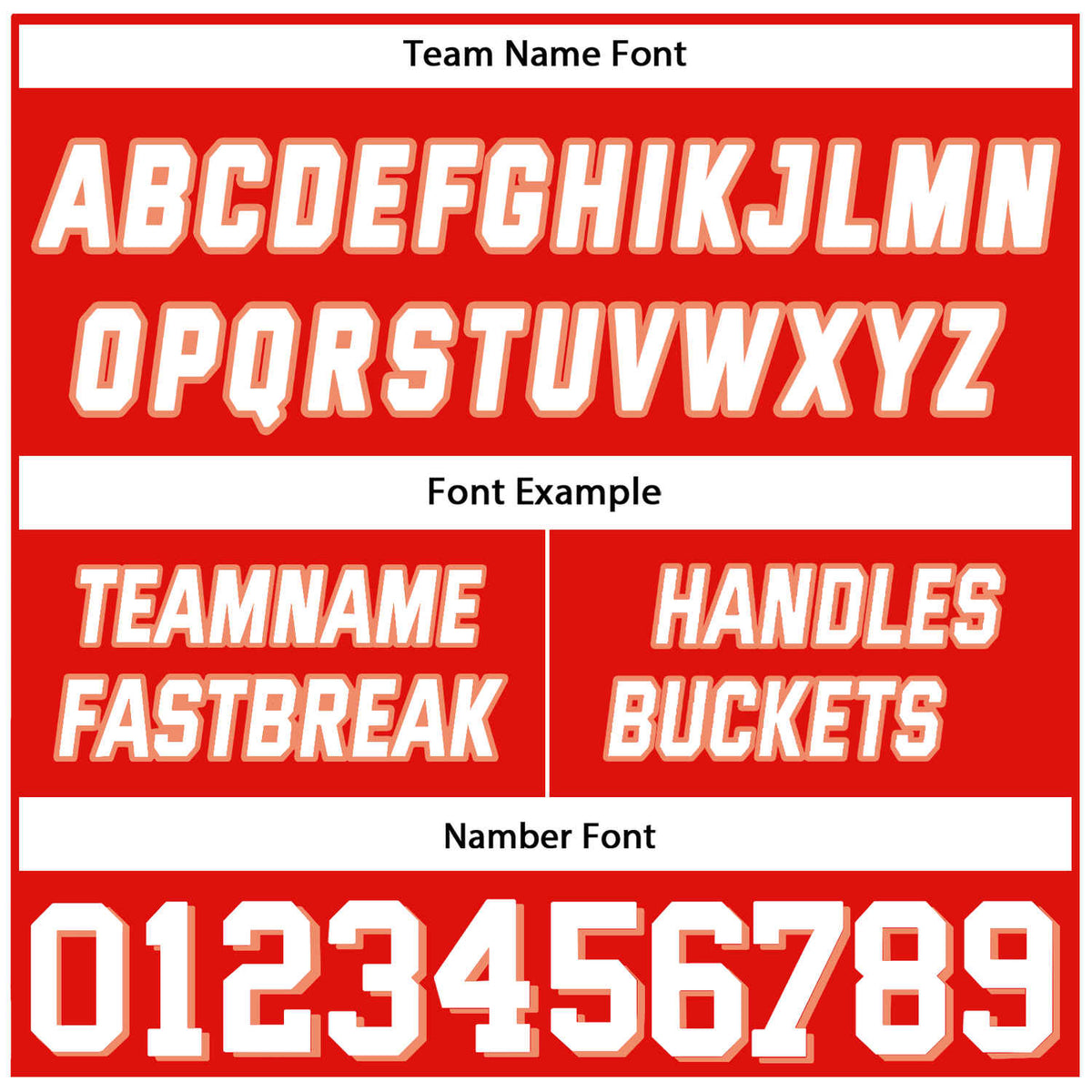 Custom Reversible Red White Basketball Uniform Set | Team & Player Name - Vosoli