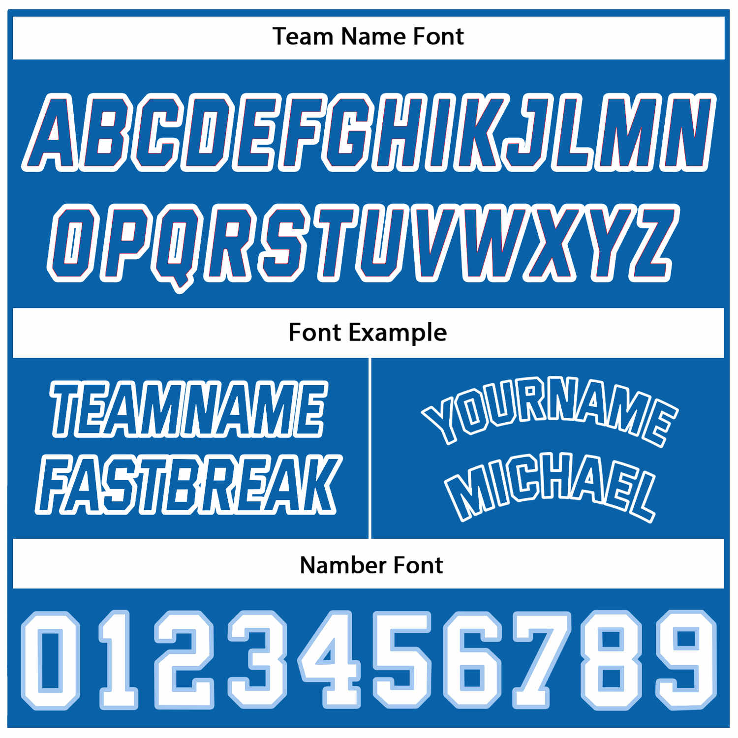 Custom Reversible Royal Blue & White Basketball Jersey | Personalized Team Name & Number - Vosoli