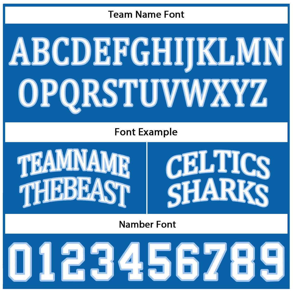 Custom Reversible Royal Blue White Basketball Uniform Set | Team Name & Number - Vosoli