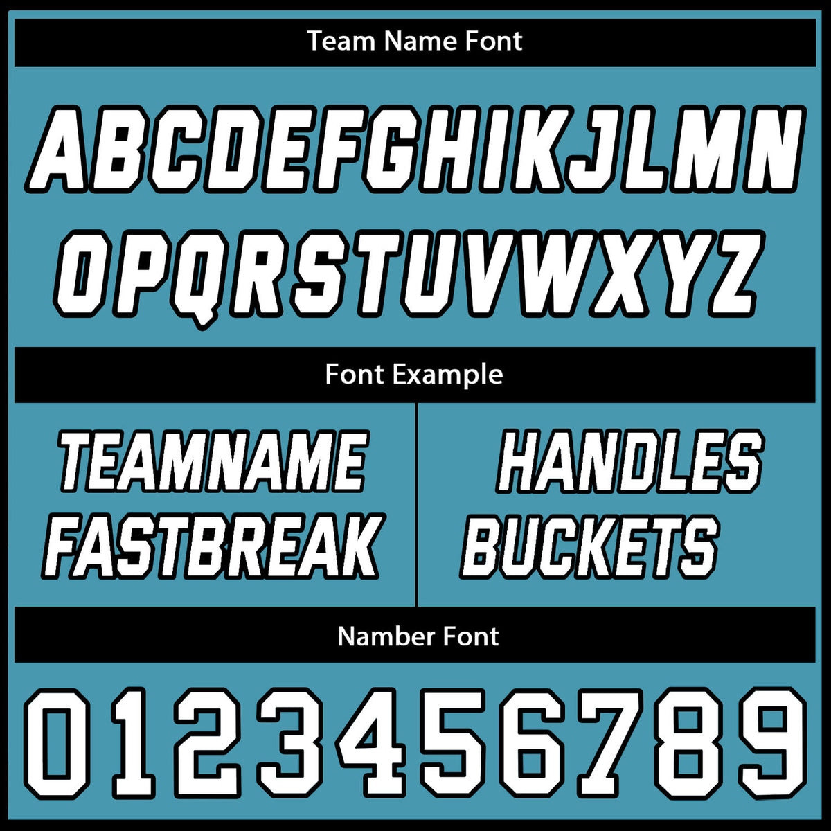 Custom Reversible Teal Black White Basketball Uniform Set | Team & Player Name - Vosoli