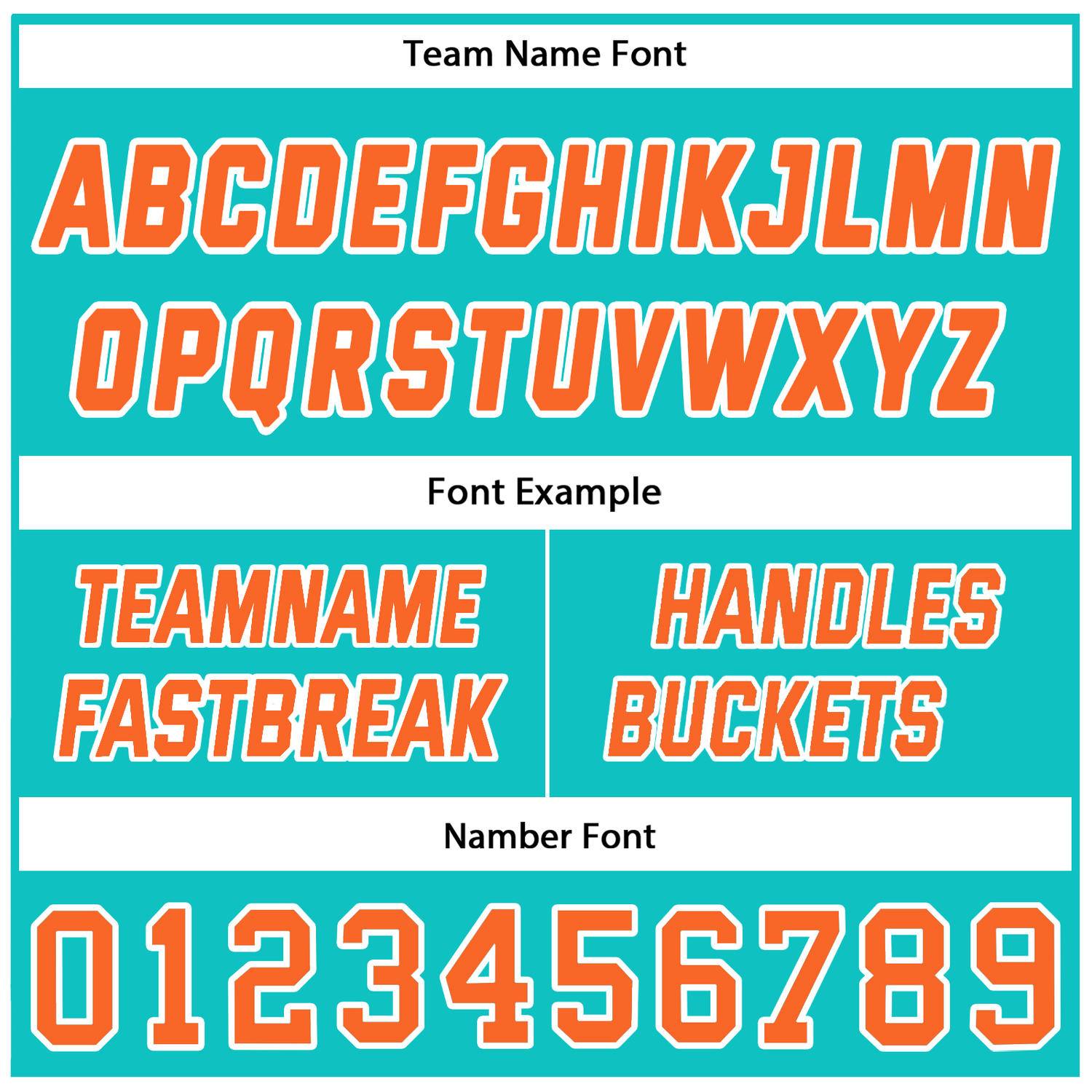 Custom Reversible Teal Orange White Basketball Uniform Set | Team & Player Name - Vosoli