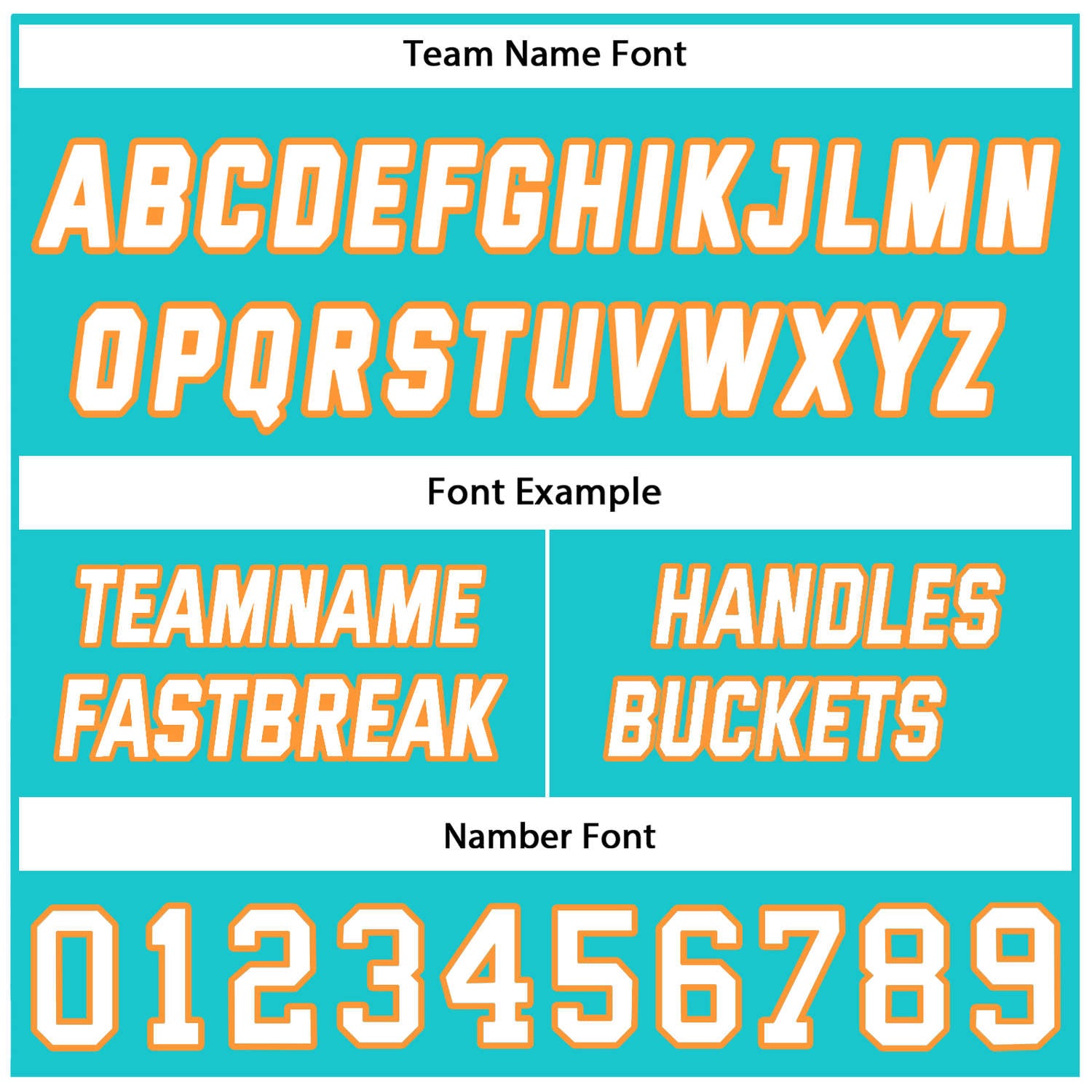 Custom Reversible Teal Orange White Striped Basketball Jersey | Team Name & Number - Vosoli