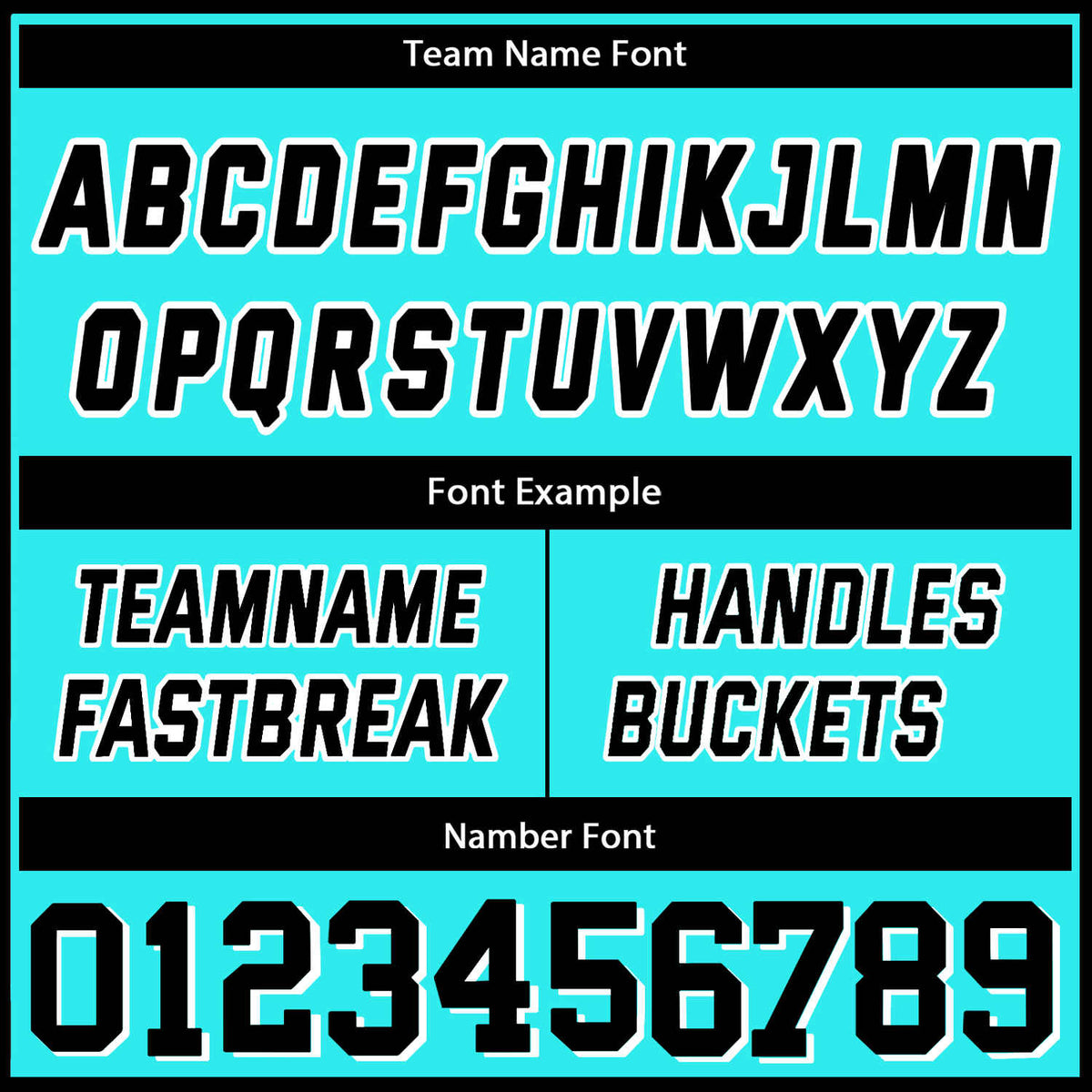 Custom Reversible Turquoise Black Basketball Uniform Set | Team & Player Name - Vosoli