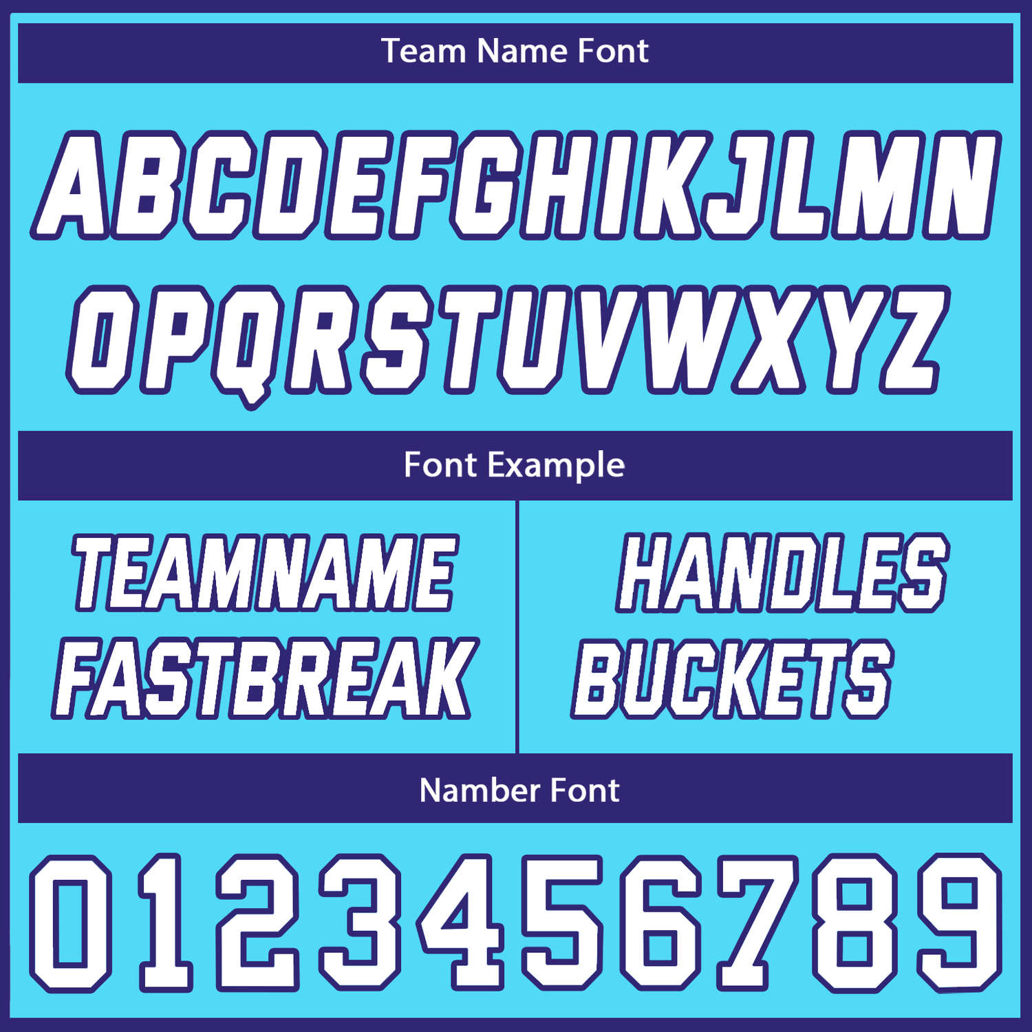 Custom Reversible Turquoise Navy Basketball Uniform Set | Team Name & Number - Vosoli