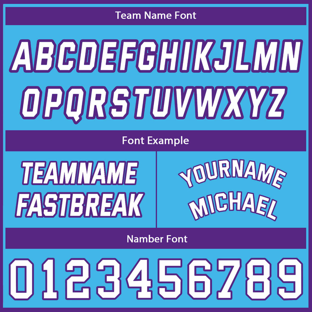 Custom Reversible Turquoise Purple Basketball Jersey | Personalized Team Name & Number - Vosoli