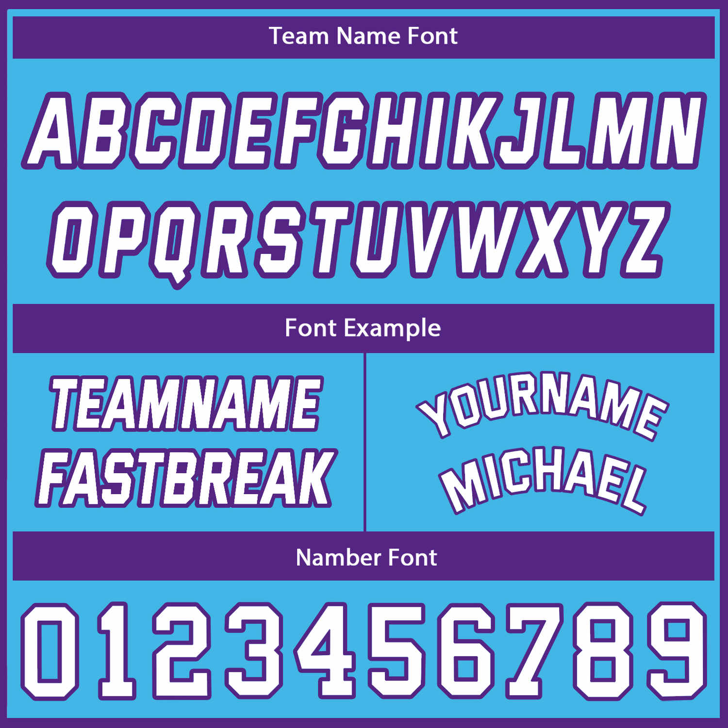 Custom Reversible Turquoise Purple Basketball Jersey | Personalized Team Name & Number - Vosoli