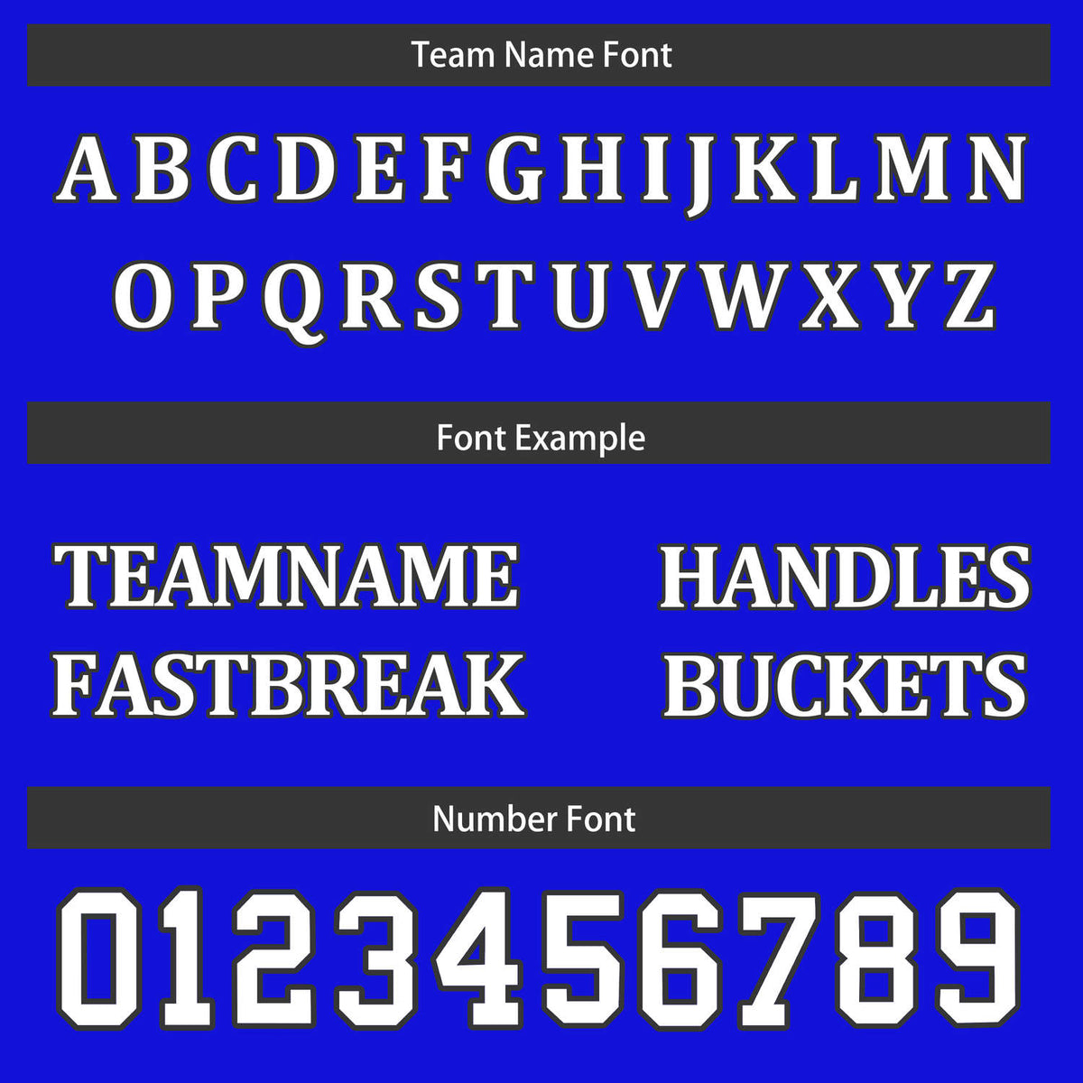 Custom Reversible White Blue Black Basketball Uniform Set | Team & Player Name - Vosoli