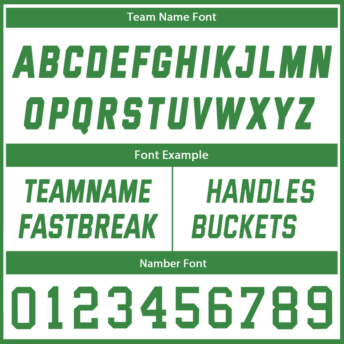 Custom White Green Basketball Uniforms for Youth & Adults - Reversible Jersey Set - Vosoli