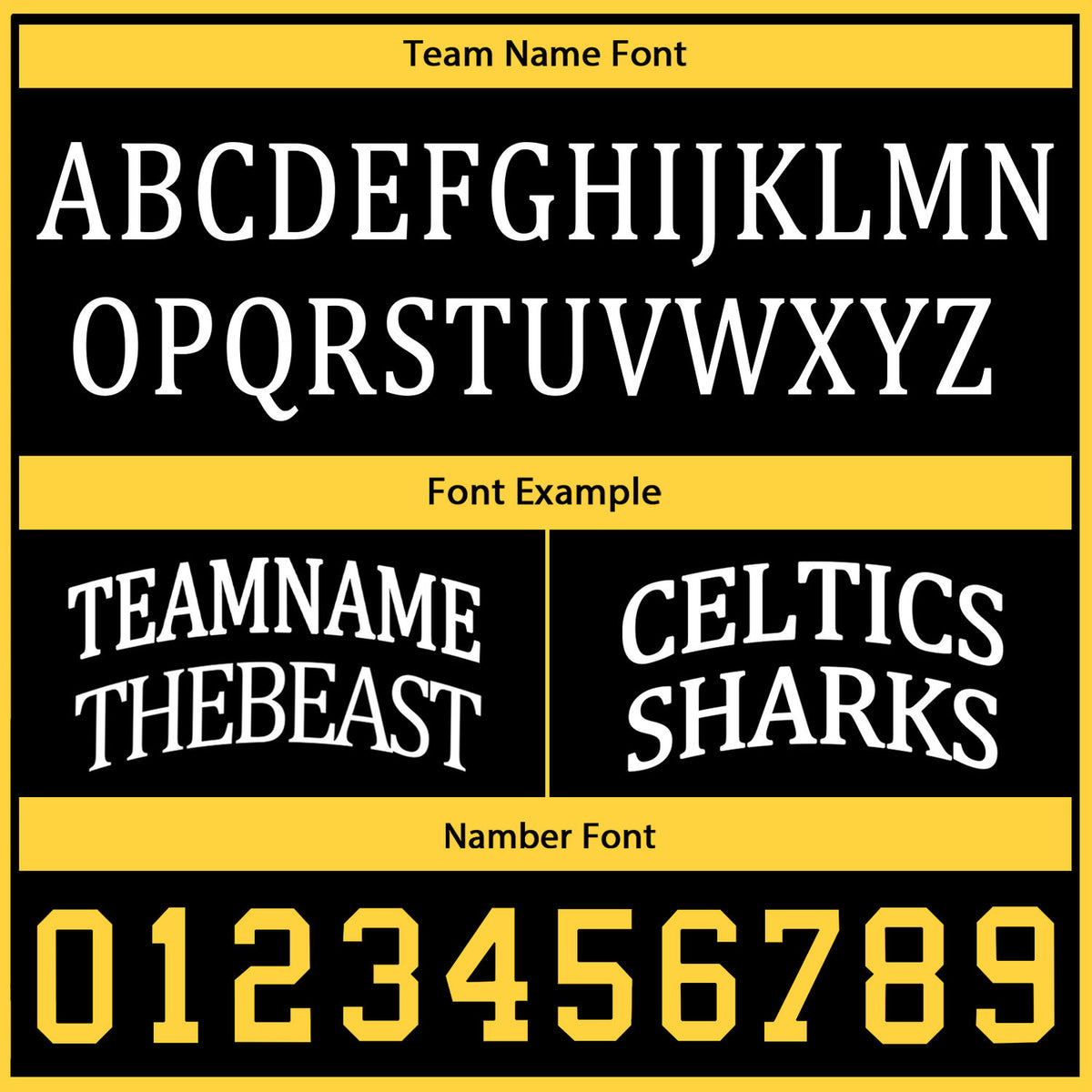 Custom Reversible Yellow Black Basketball Uniform Set | Team Name & Number - Vosoli