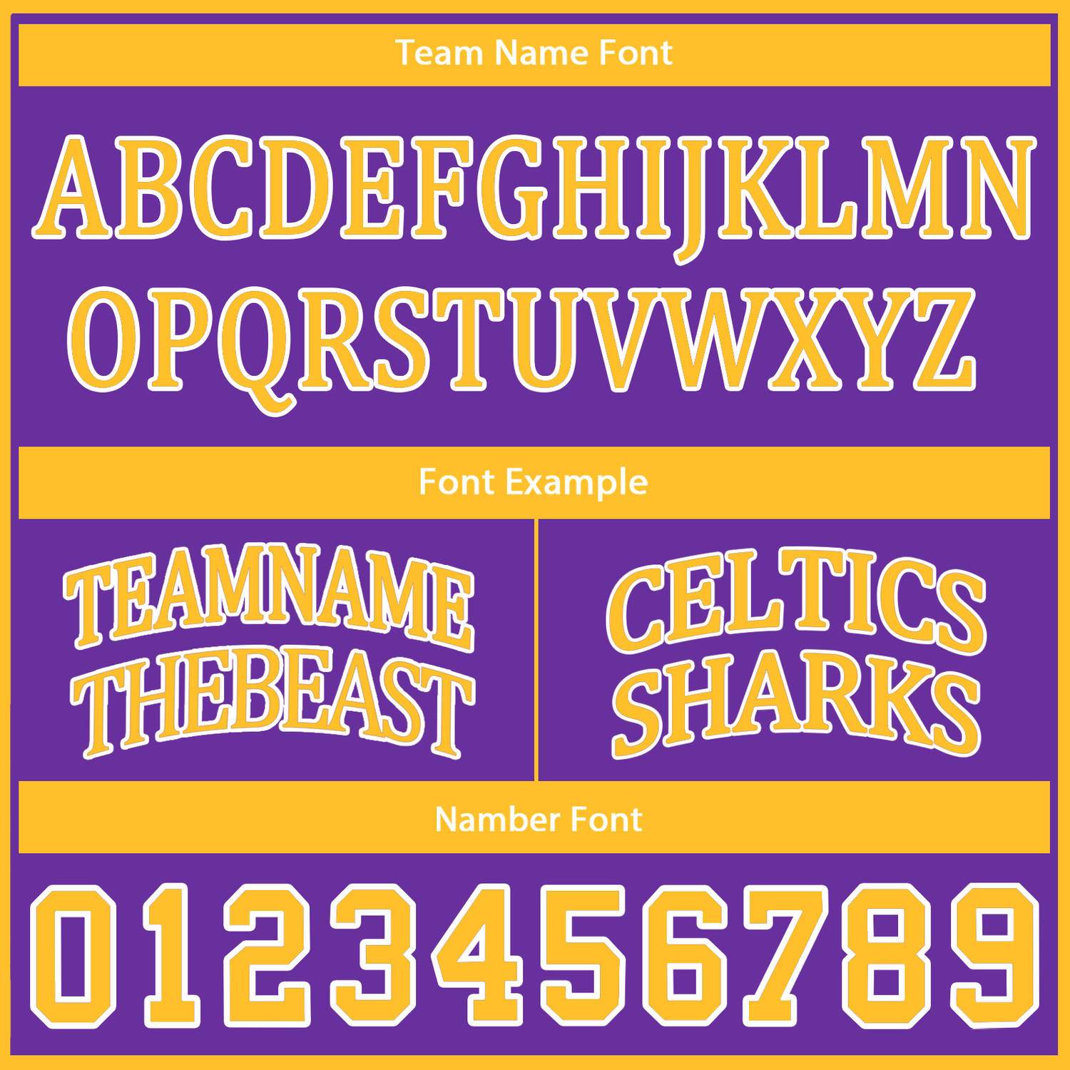 Custom Reversible Yellow Purple Basketball Uniform Set | Team Name & Number - Vosoli