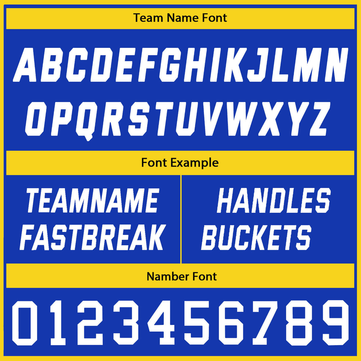 Custom Royal Blue & Gold Basketball Jersey | Personalized Team Kit - Vosoli