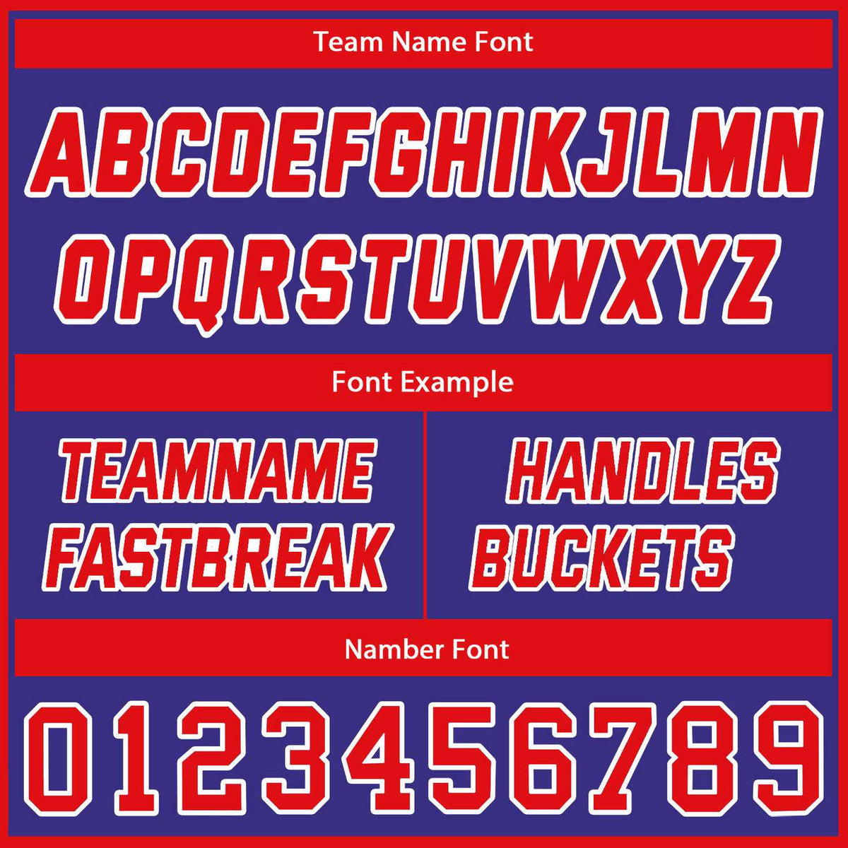 Custom Royal Blue & Red Honeycomb Basketball Uniform Set | Personalized Team Name & Number - Vosoli