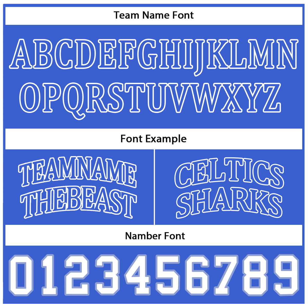 Custom Royal Blue & White Reversible Basketball Uniform Set | Personalized Team Name & Number - Vosoli
