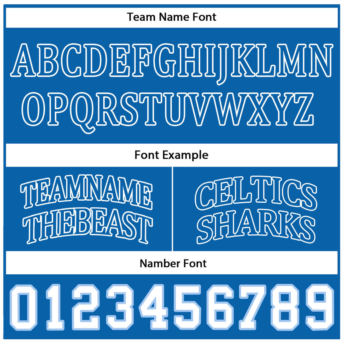 Custom Royal Blue & White Reversible Basketball Uniform Set | Personalized Team Name & Number - Vosoli