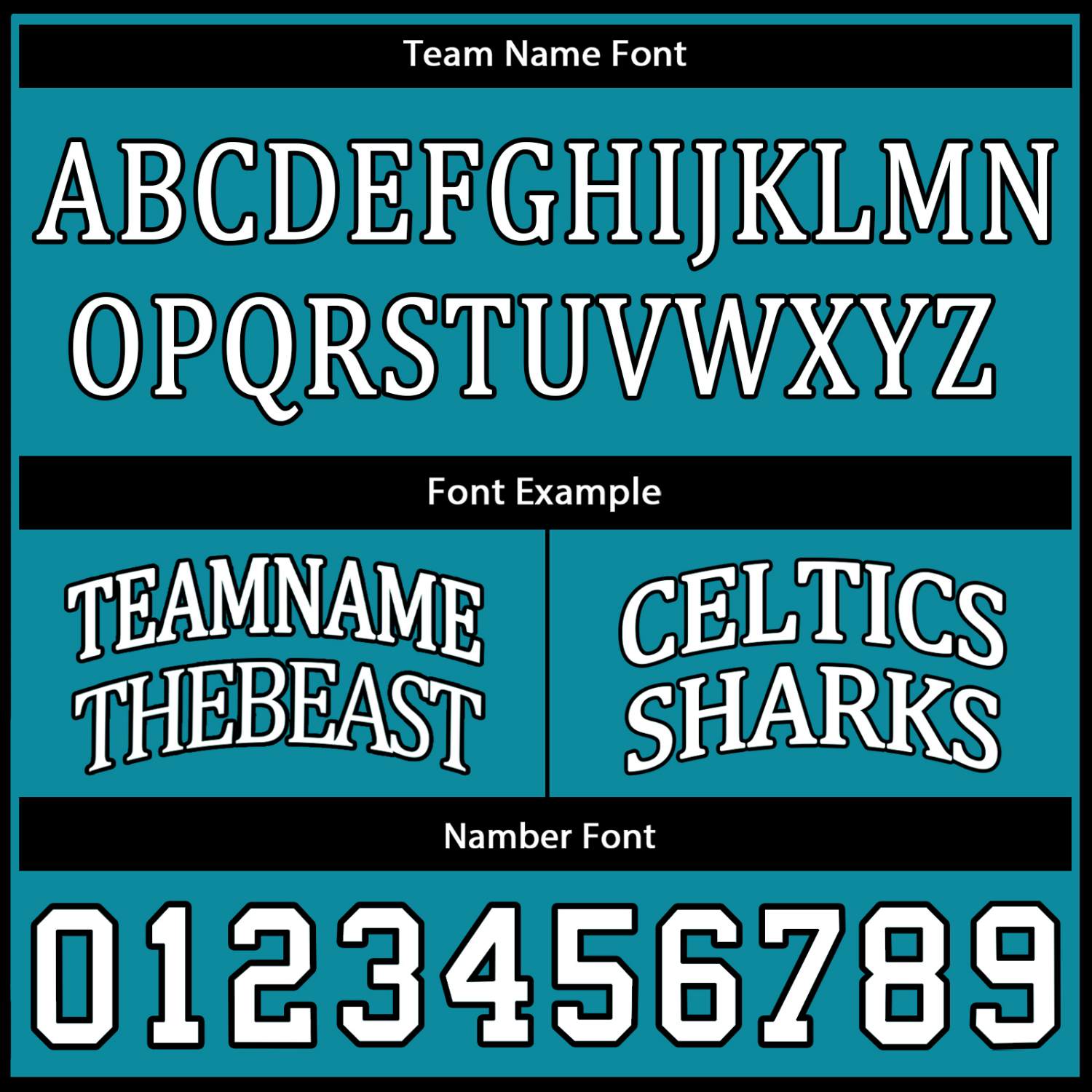 Custom Teal & White Basketball Jersey | Personalized Name & Number Team Uniform