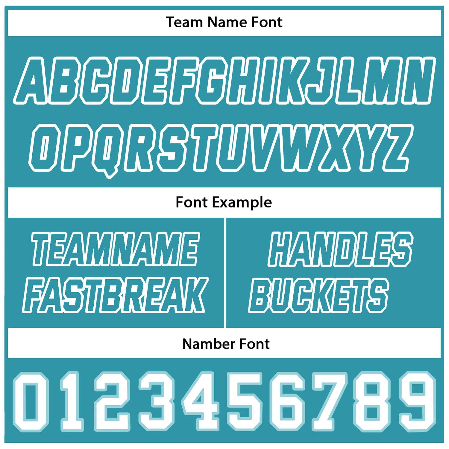 Custom Teal & White Basketball Jersey | Personalized Team Kit - Vosoli