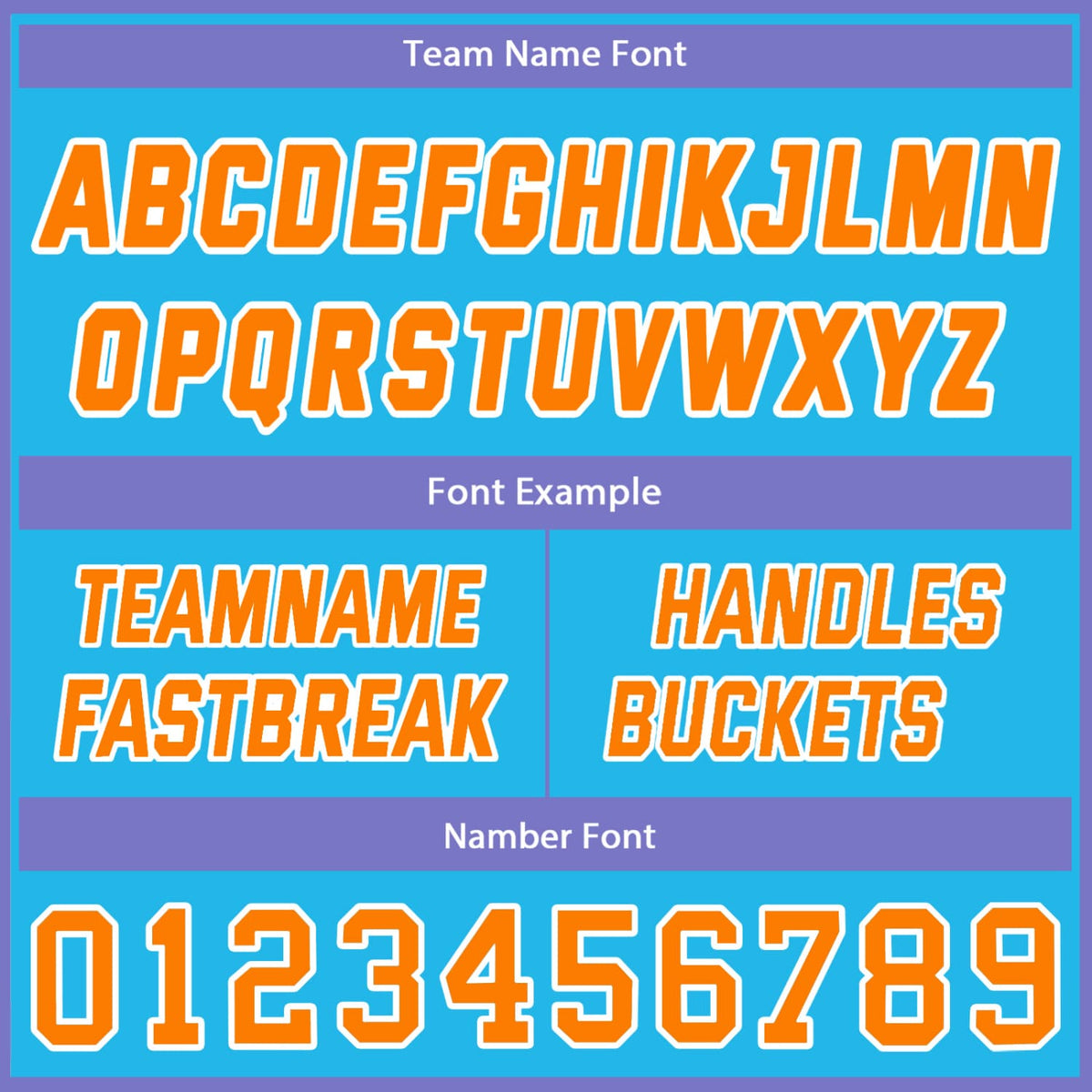 Custom Turquoise & Orange Basketball Jersey + Shorts Set - Personalized Team Name, Number | Vosoli