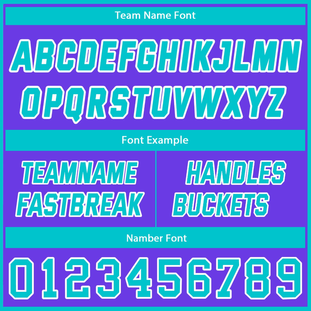 Custom Vibrant Purple & Turquoise Basketball Jersey + Shorts Set - Personalized Team Name, Number | Vosoli