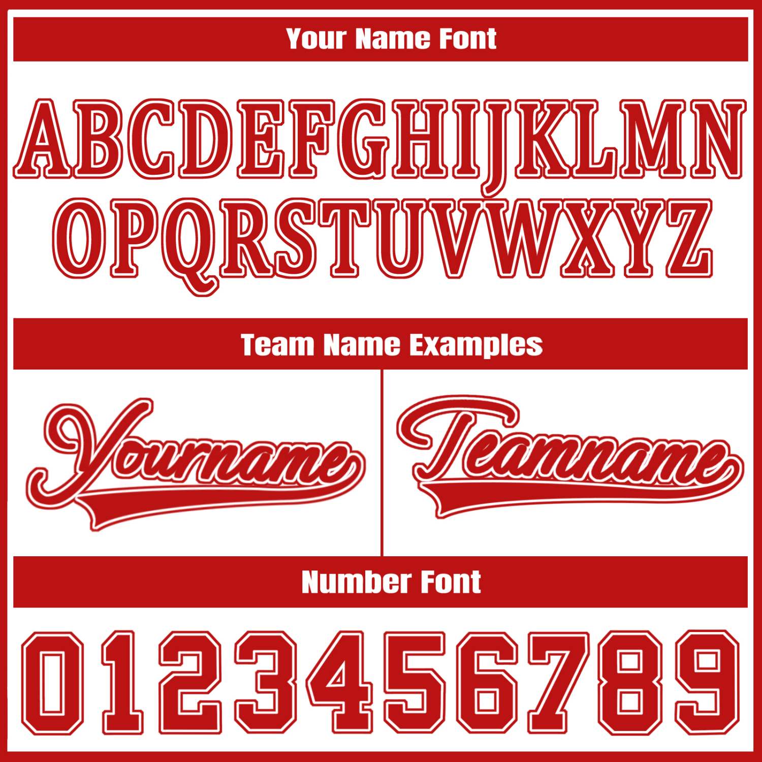 Custom White Red Jacket Personalized Team Name Number Letterman Bomber for Adult & Youth