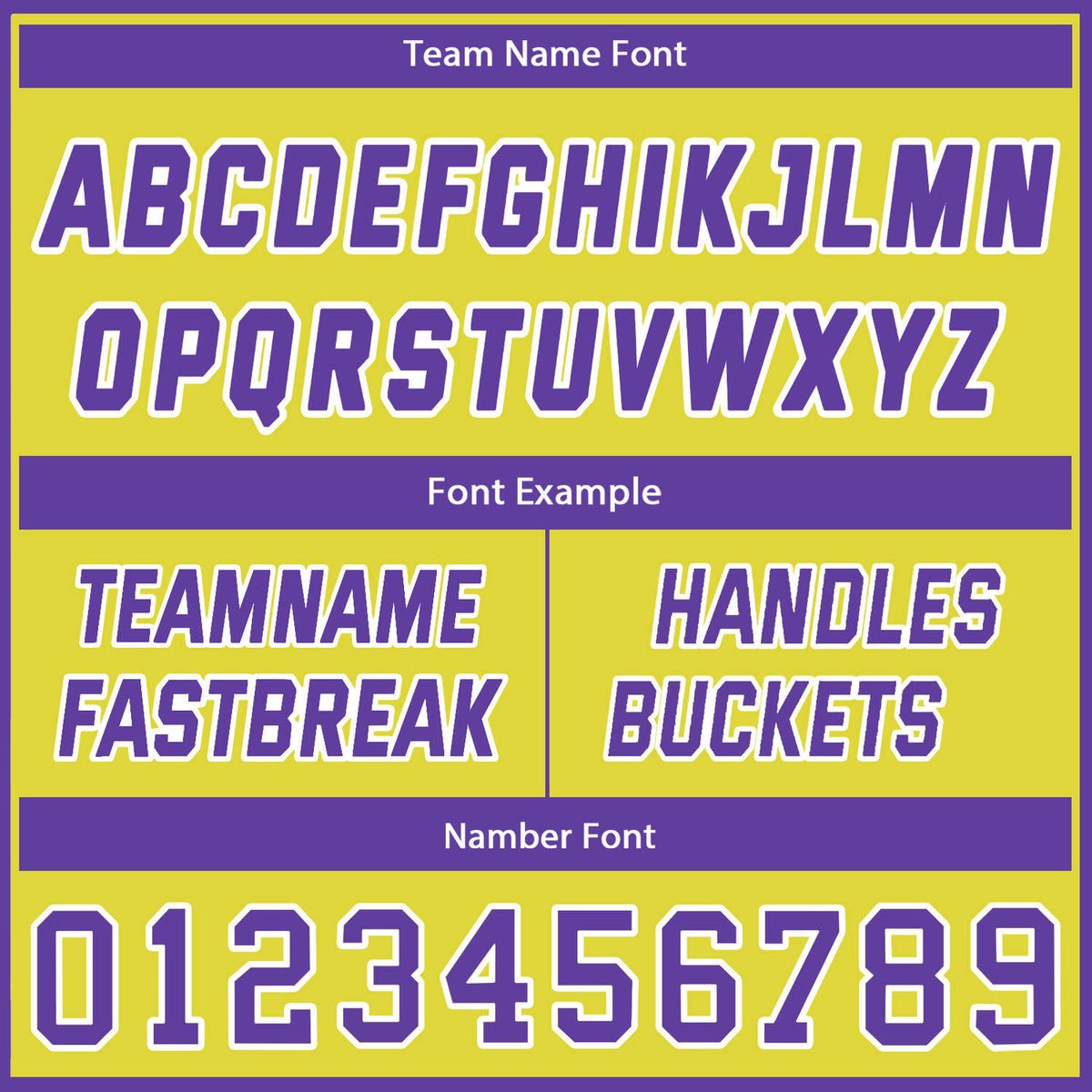 Custom Yellow & Purple Basketball Uniform | Personalized Team Kit - Vosoli