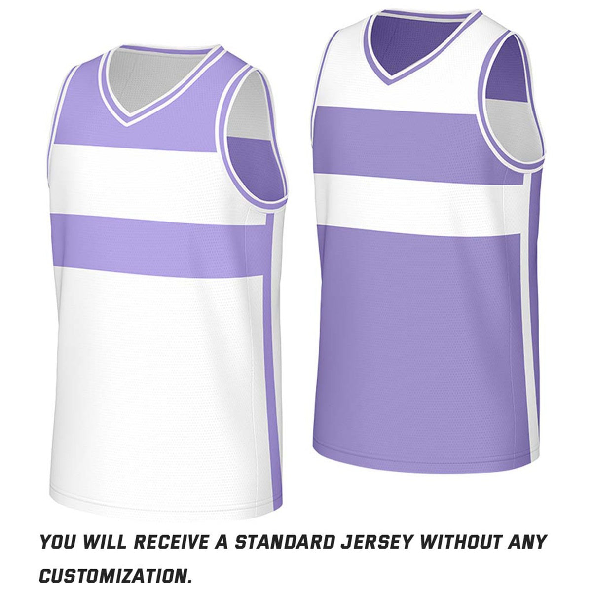Custom Purple & White Color‑Block Reversible Basketball Jersey | Personalized Name Number Mesh Sports Jersey