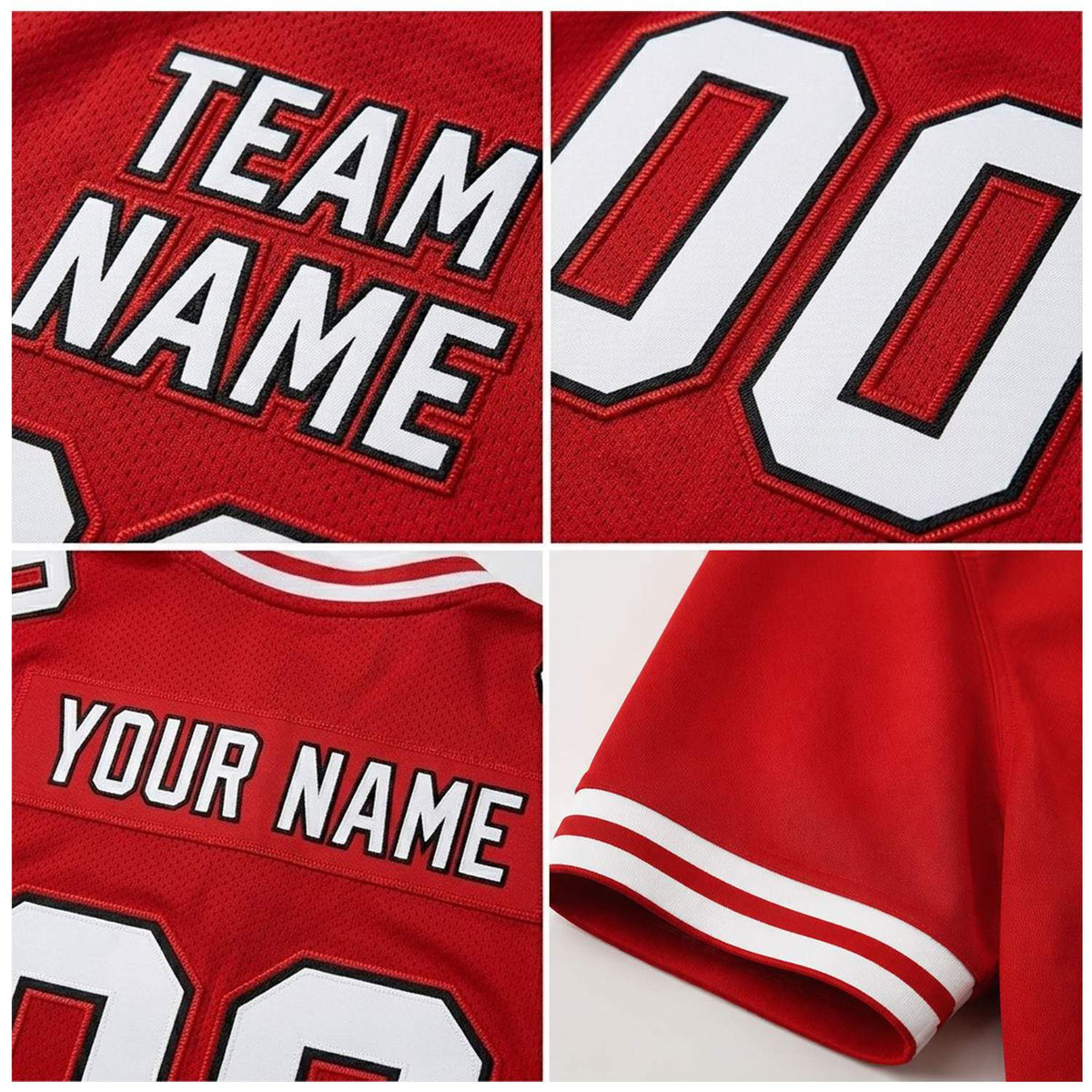 Custom Pink & White Football Jersey | Personalized Football Team Uniform Top
