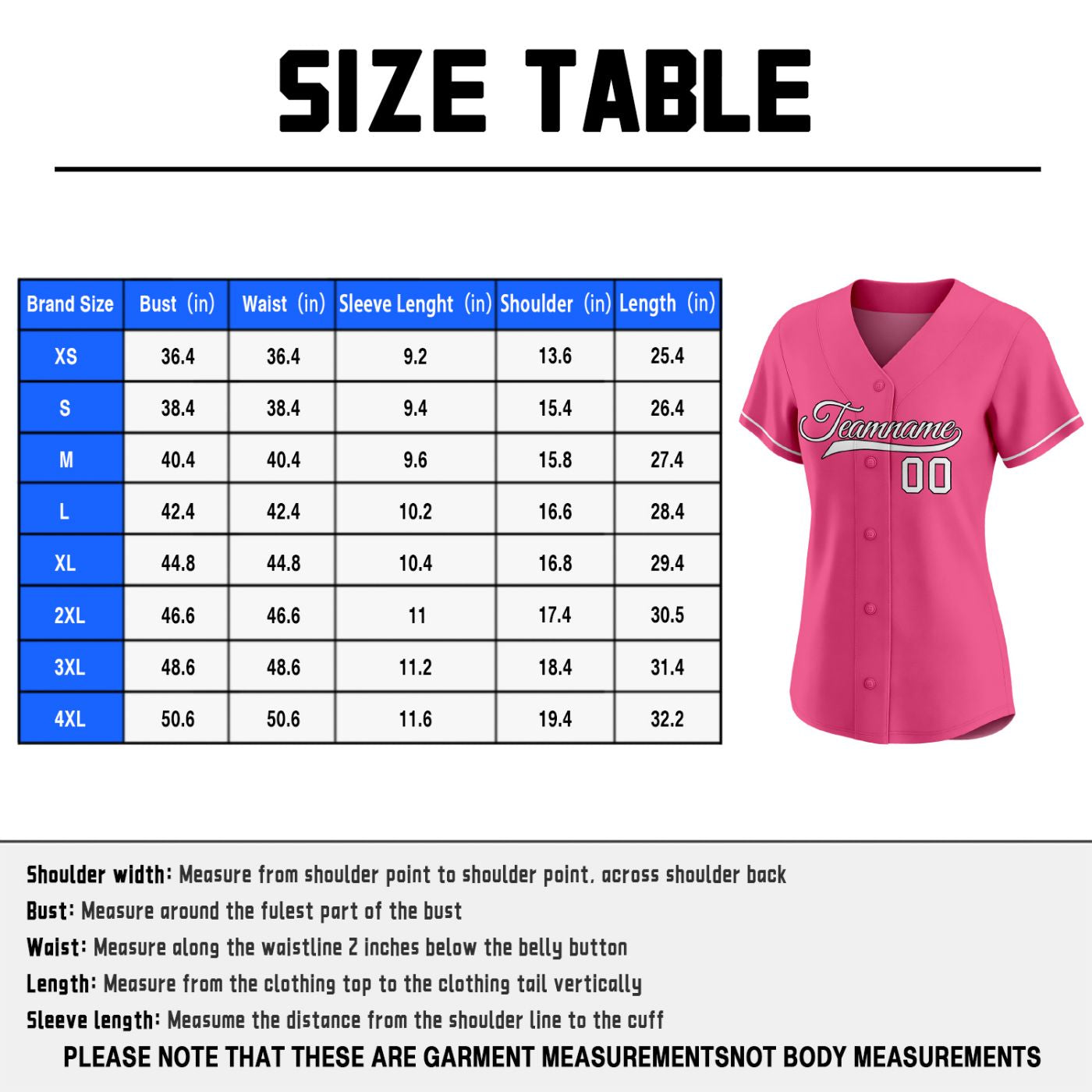 Custom Women's Baseball Jersey - Hot Pink Button Down Softball Shirt