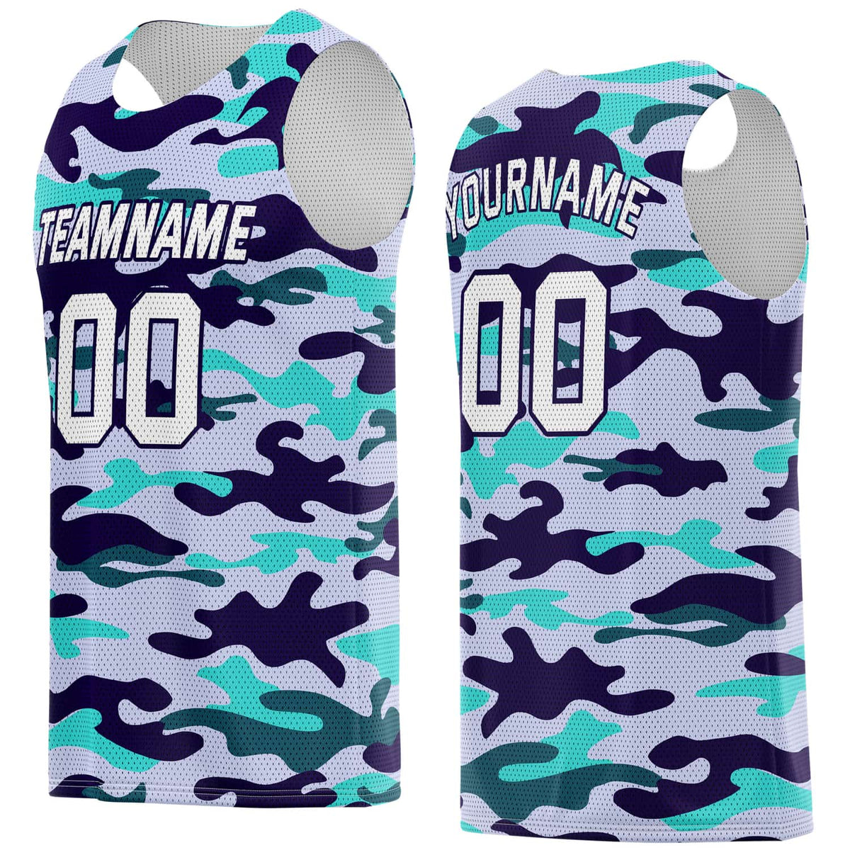 Custom Pastel Camo Basketball Jersey - Personalized Team Name, Number &amp; LOGO | Vosoli