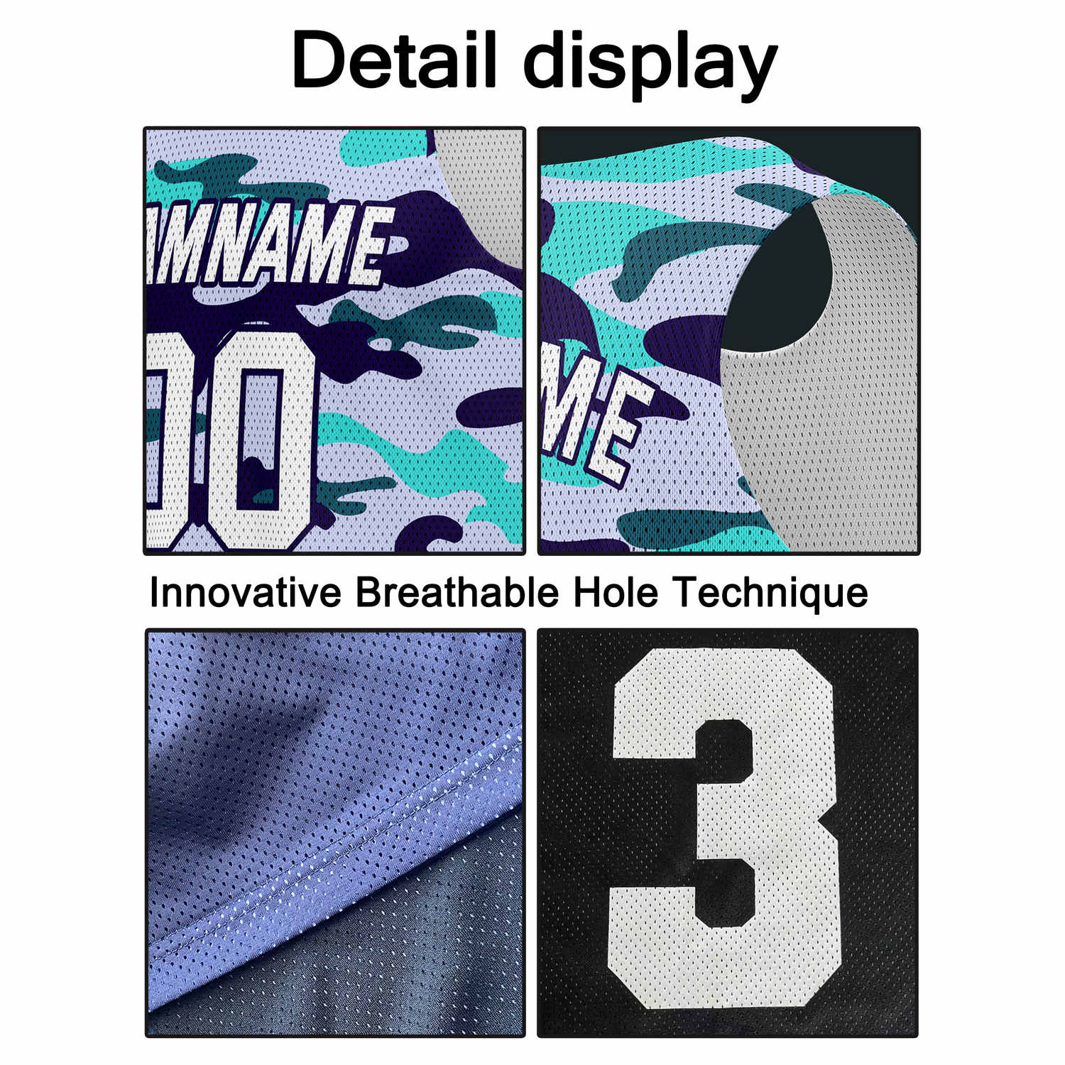 Custom Pastel Camo Basketball Jersey - Personalized Team Name, Number & LOGO | Vosoli