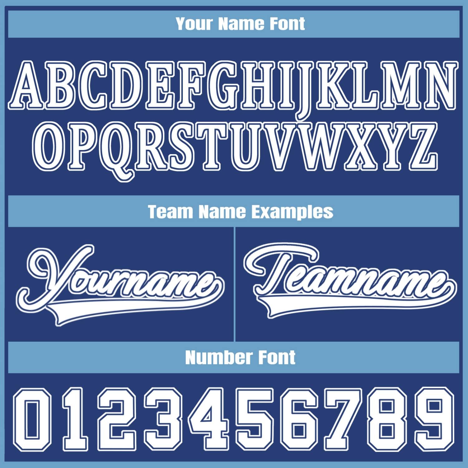 Custom Royal Blue White Jacket Personalized Team Name Number Letterman Bomber for Adult & Youth