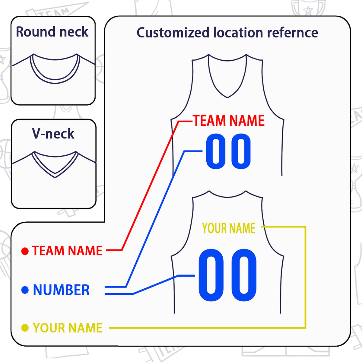 Custom Red & Blue Star-Stripe Basketball Jersey & Shorts Set | Personalized Team Uniform