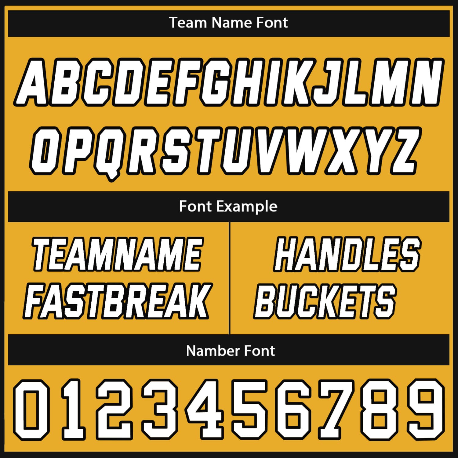 Custom Reversible Basketball Jersey for Individuals & Teams – Black, White & Yellow | Vosoli