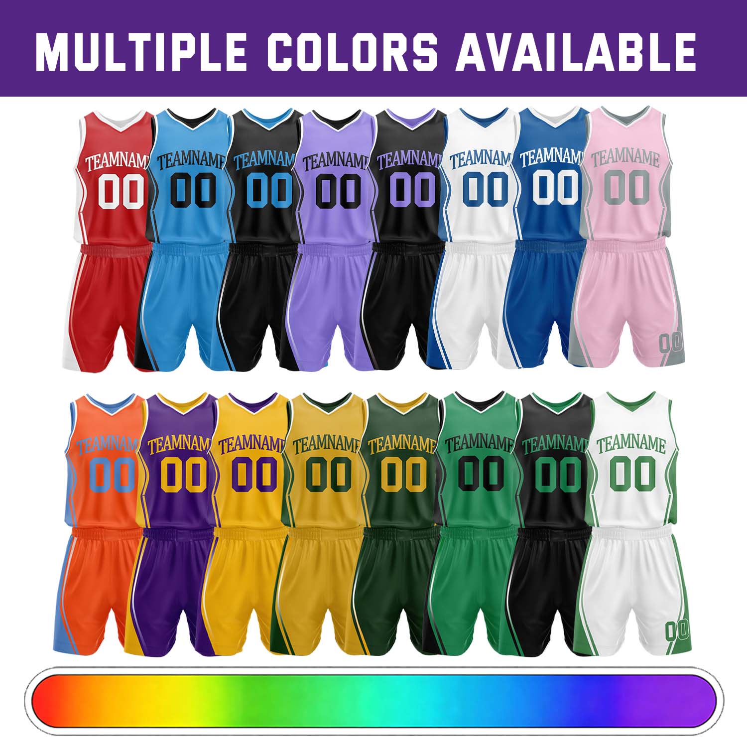 Custom Pink & Gray Reversible Geometric Basketball Jersey Shorts Set | Personalized Team Uniform
