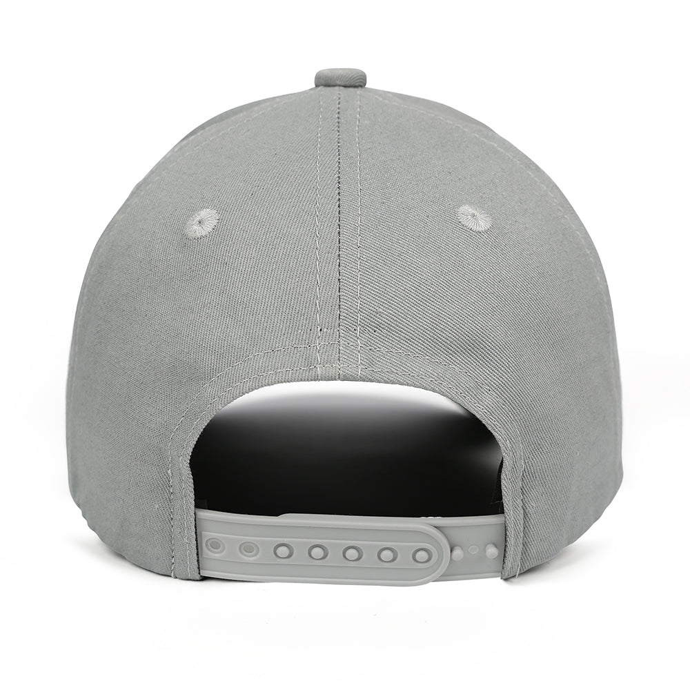 Vosoli Custom Embroidered Grey Baseball Cap - Personalized Embroidery Hat
