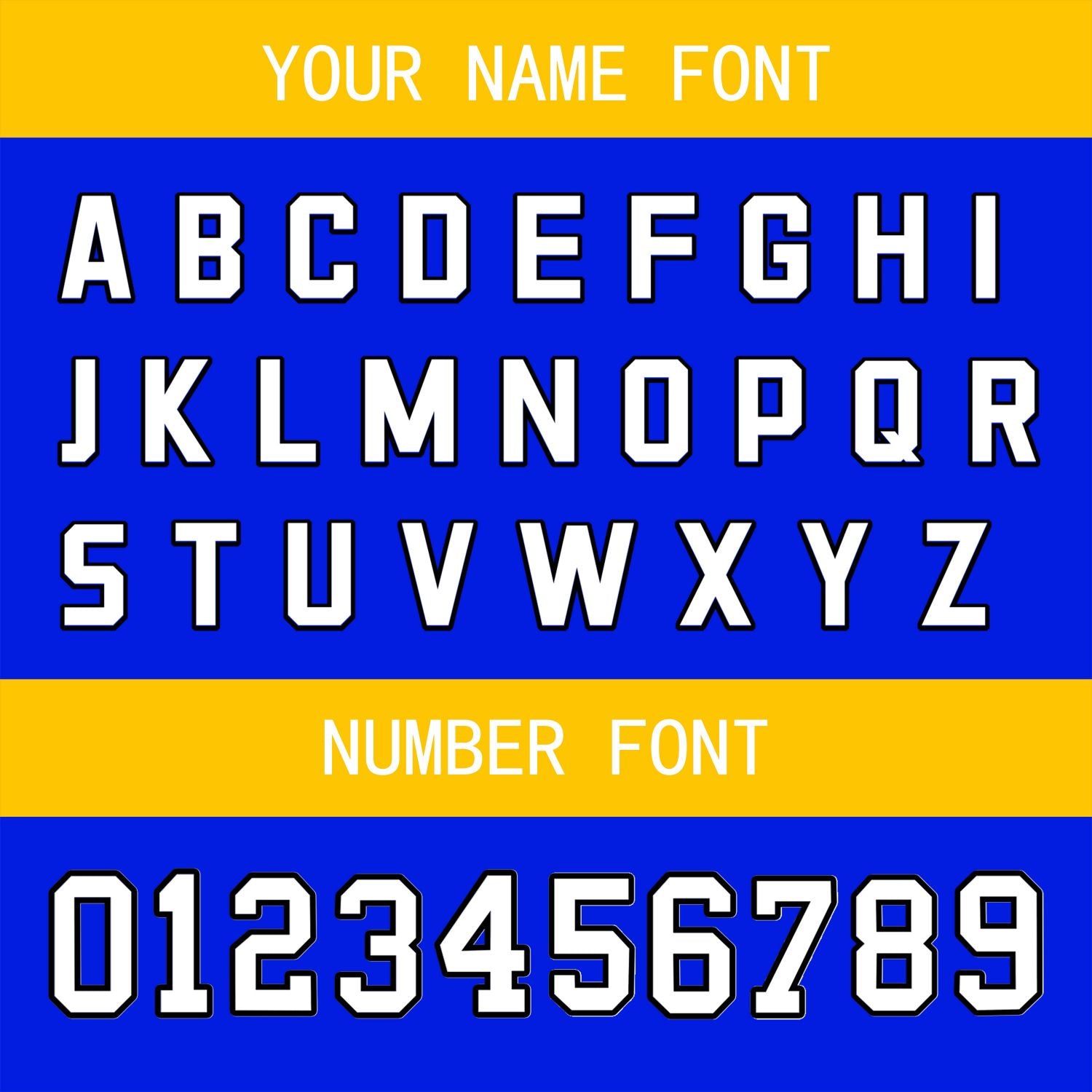VOSOLI Custom Stitched Royal Blue and Yellow Two-Tone Baseball Jersey