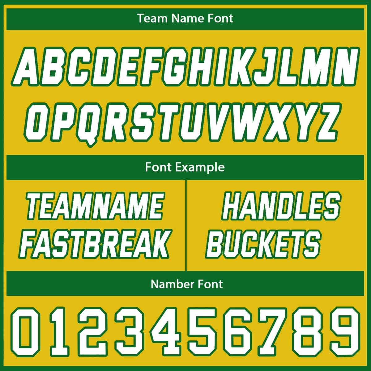 Custom Reversible Basketball Jersey for Individuals & Teams – Green, White & Yellow | Vosoli