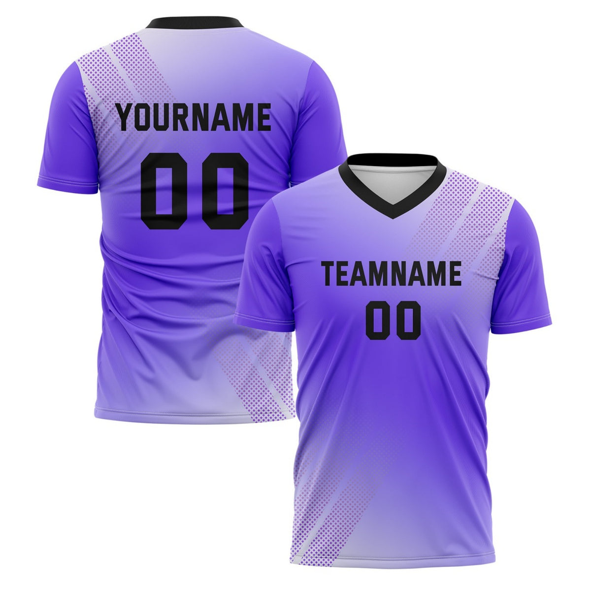 Custom Lavender &amp; Purple Ombré Soccer Jersey for Teams &amp; Individuals | Vosoli