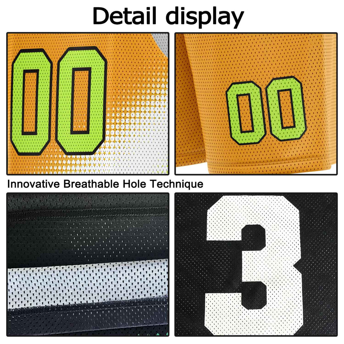 Custom Reversible Basketball Jersey & Shorts Set – Orange Green White | Vosoli (For Teams & Individuals)